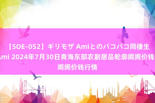 【SOE-052】ギリモザ Amiとのパコパコ同棲生活 Ami 2024年7月30日青海东部农副居品轮廓阛阓价钱行情